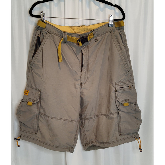Abercrombie & Fitch Other - Abercrombie & Fitch Paratroops Cargo Shorts Clip Waist Zip Pockets Size Medium